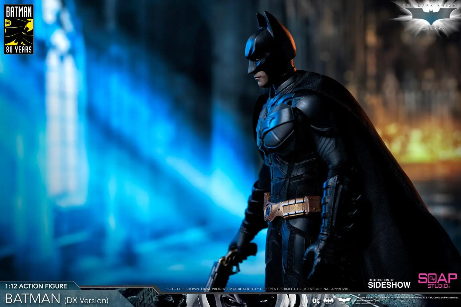 The Dark Knight Action Figure 1/12 Batman (DX Edition) 17 cm product photo