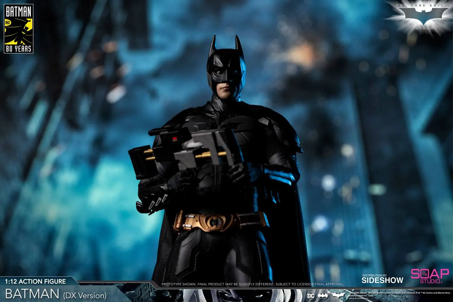 The Dark Knight Action Figure 1/12 Batman (DX Edition) 17 cm product photo