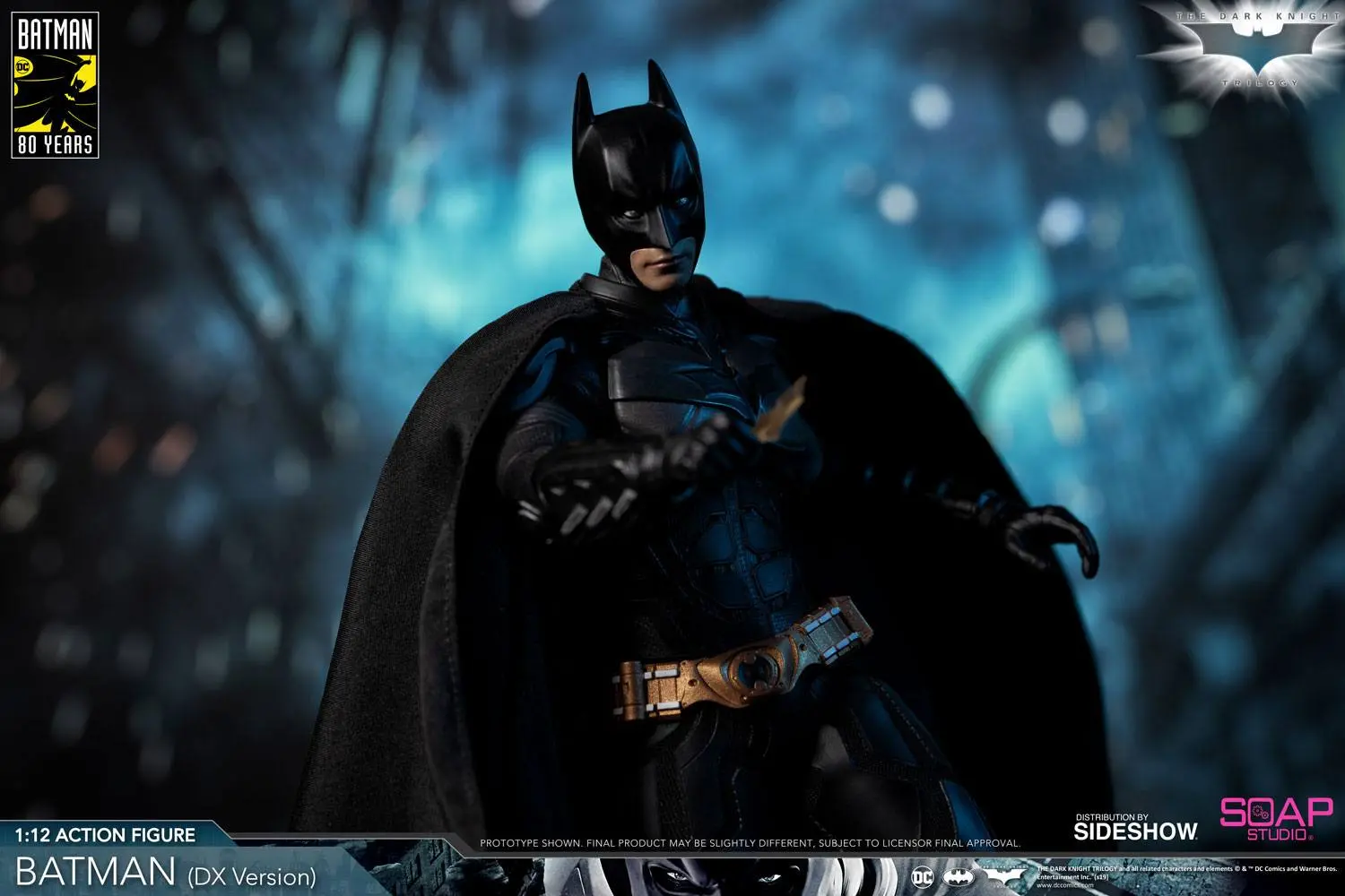 The Dark Knight Action Figure 1/12 Batman (DX Edition) 17 cm product photo