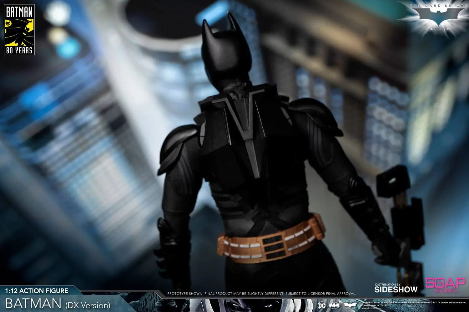 The Dark Knight Action Figure 1/12 Batman (DX Edition) 17 cm product photo