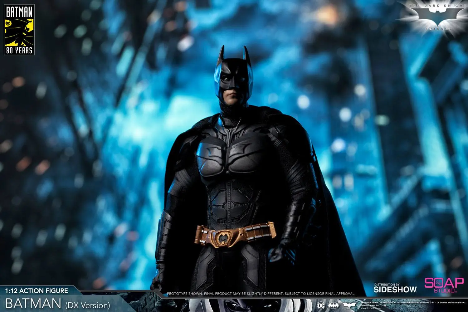The Dark Knight Action Figure 1/12 Batman (DX Edition) 17 cm product photo