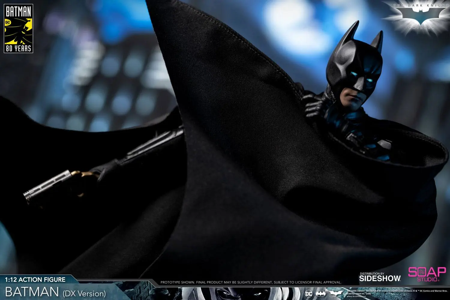 The Dark Knight Action Figure 1/12 Batman (DX Edition) 17 cm product photo