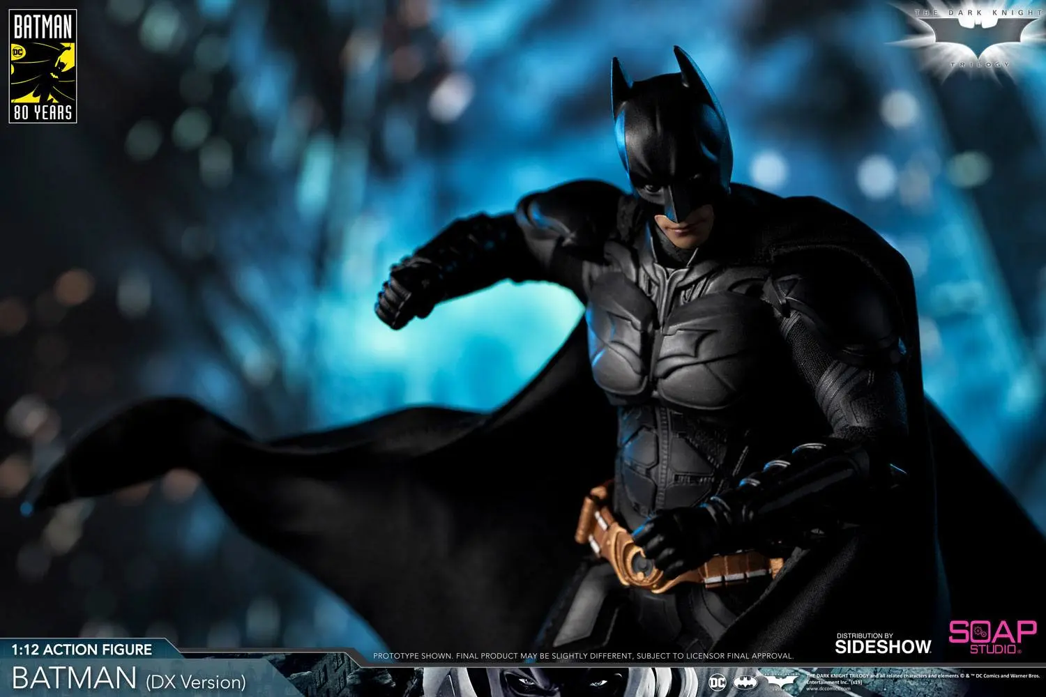 The Dark Knight Action Figure 1/12 Batman (DX Edition) 17 cm product photo