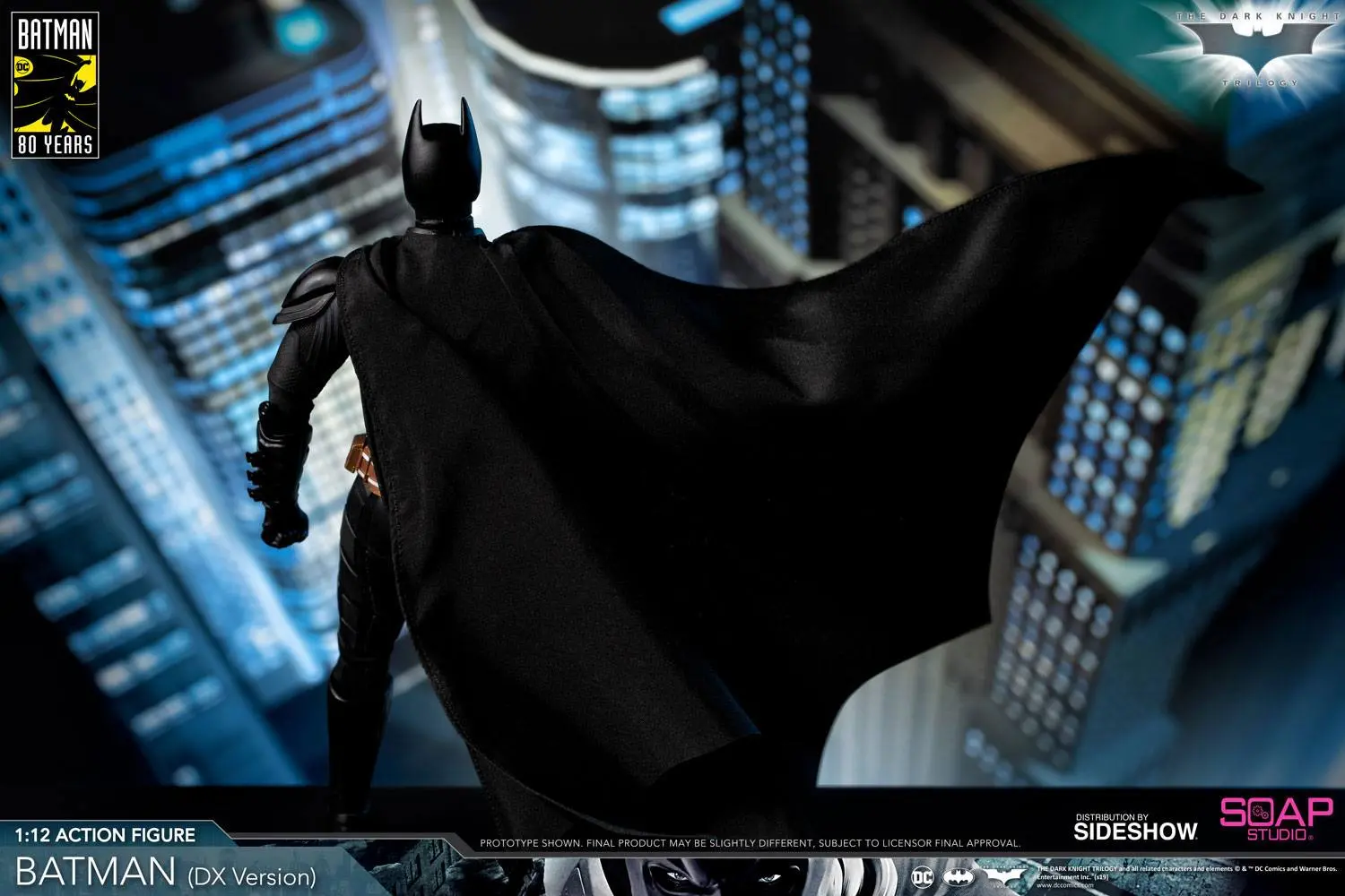 The Dark Knight Action Figure 1/12 Batman (DX Edition) 17 cm product photo