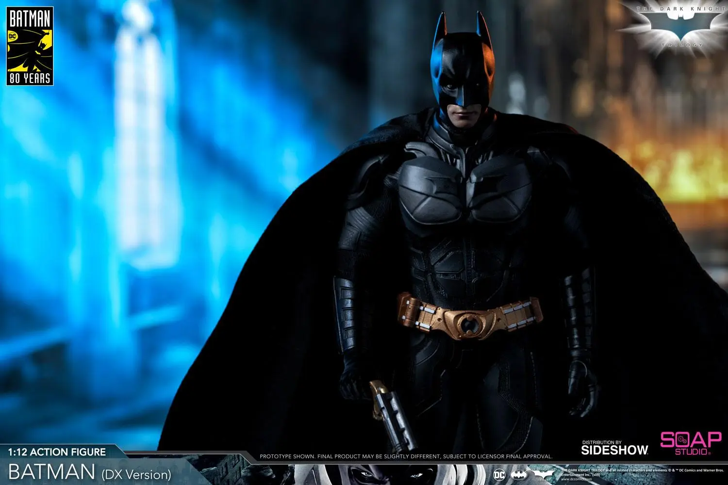 The Dark Knight Action Figure 1/12 Batman (DX Edition) 17 cm product photo