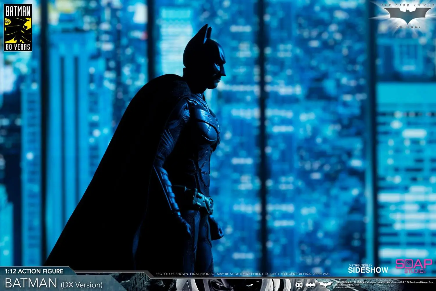 The Dark Knight Action Figure 1/12 Batman (DX Edition) 17 cm product photo