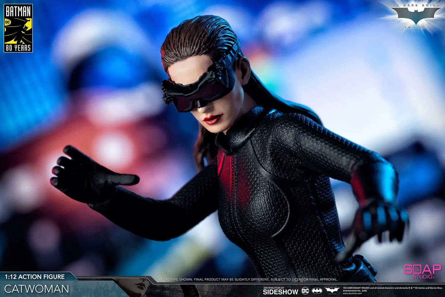 The Dark Knight Action Figure 1/12 Catwoman 17 cm product photo