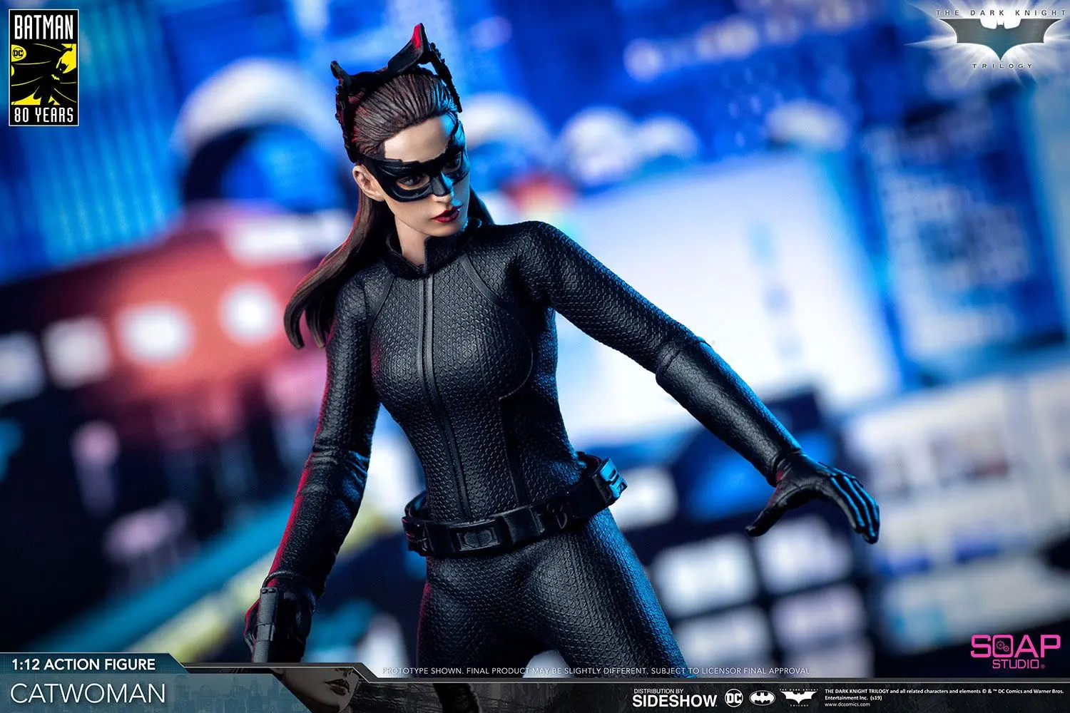 The Dark Knight Action Figure 1/12 Catwoman 17 cm product photo