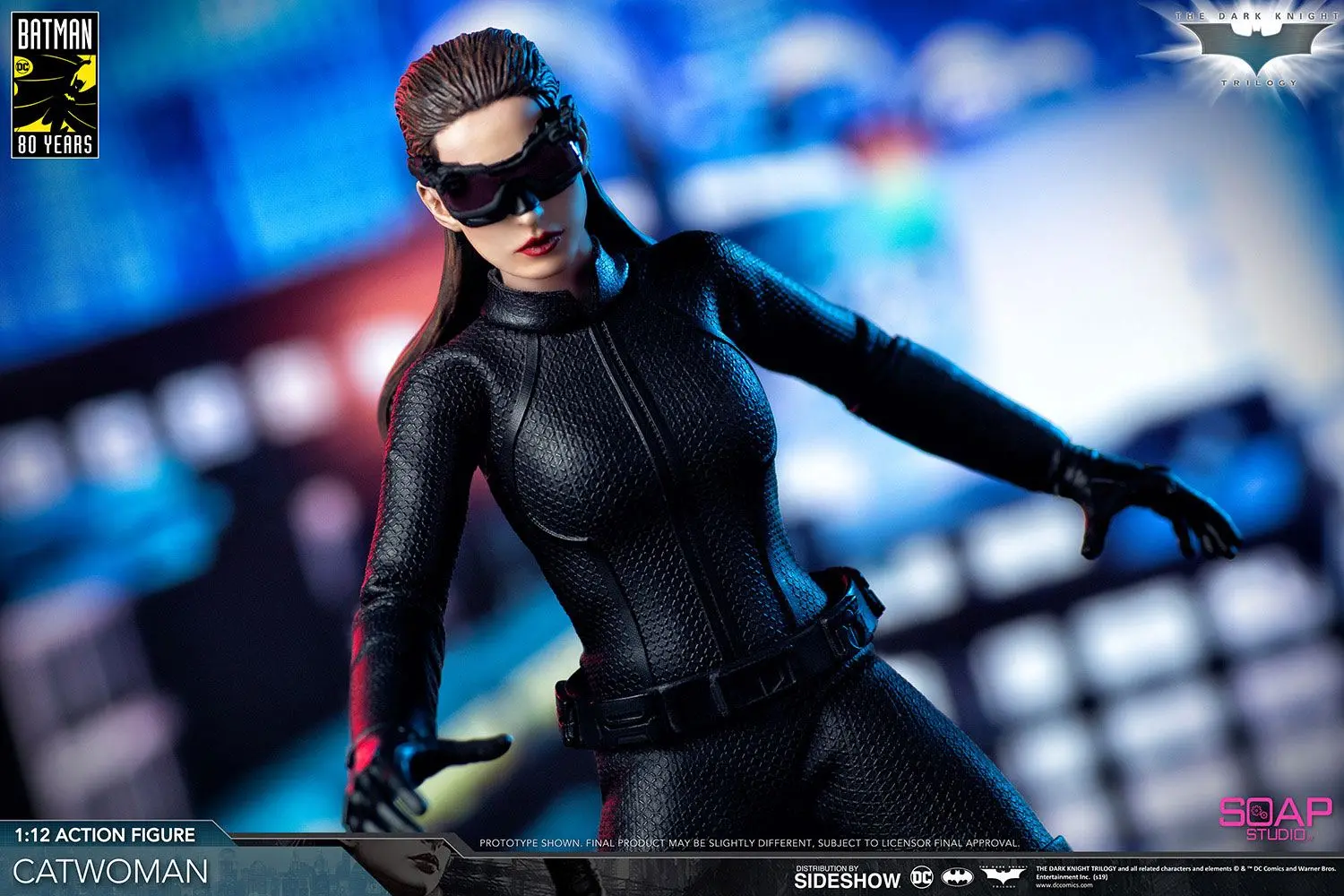 The Dark Knight Action Figure 1/12 Catwoman 17 cm product photo