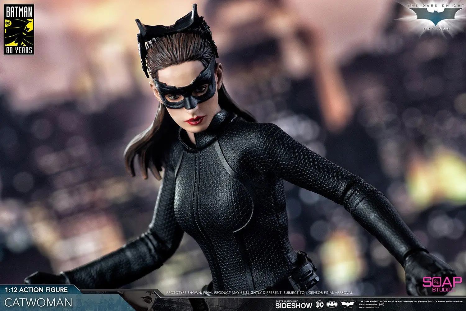 The Dark Knight Action Figure 1/12 Catwoman 17 cm product photo