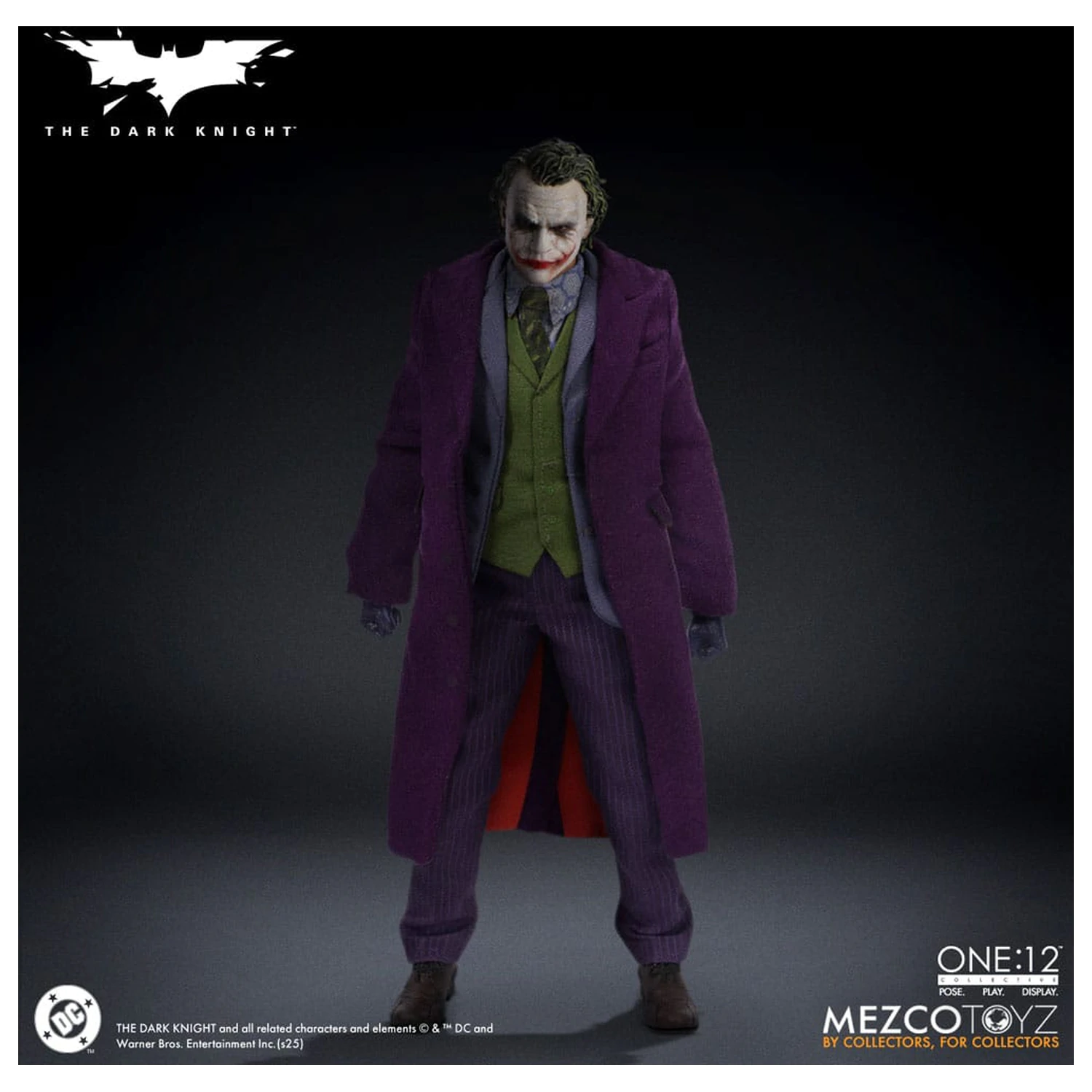 The Dark Knight Action Figure 1/12 Joker 17 cm product photo