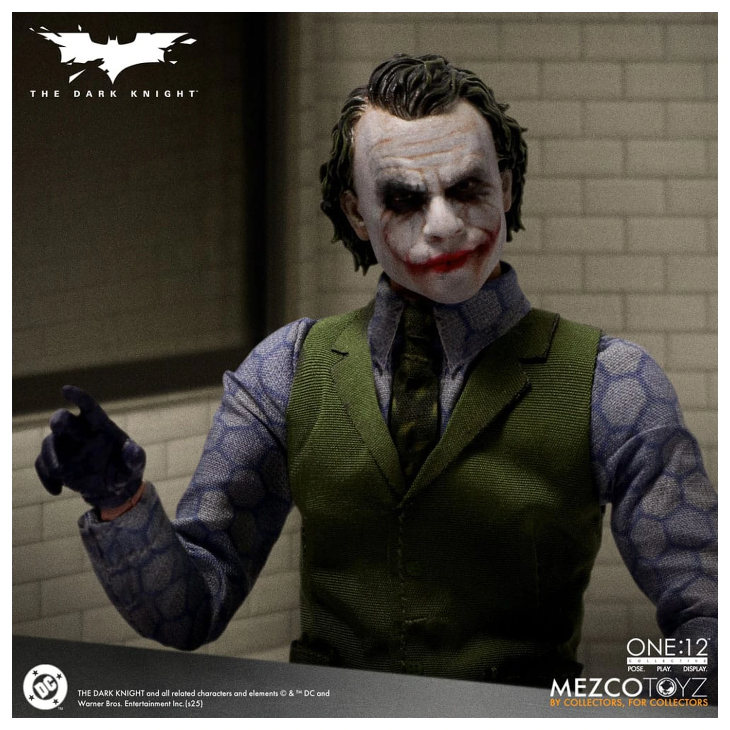 The Dark Knight Action Figure 1/12 Joker 17 cm product photo