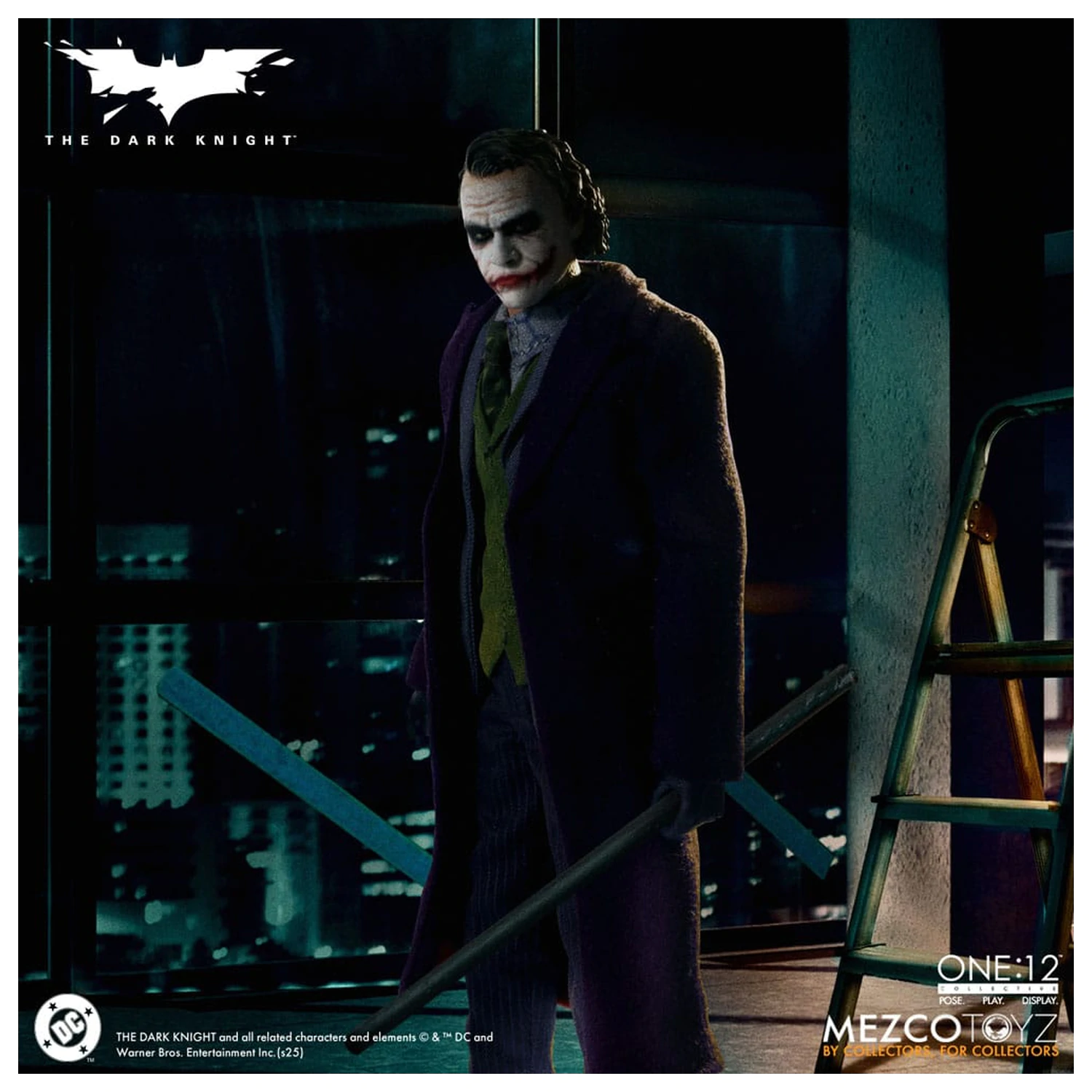 The Dark Knight Action Figure 1/12 Joker 17 cm product photo