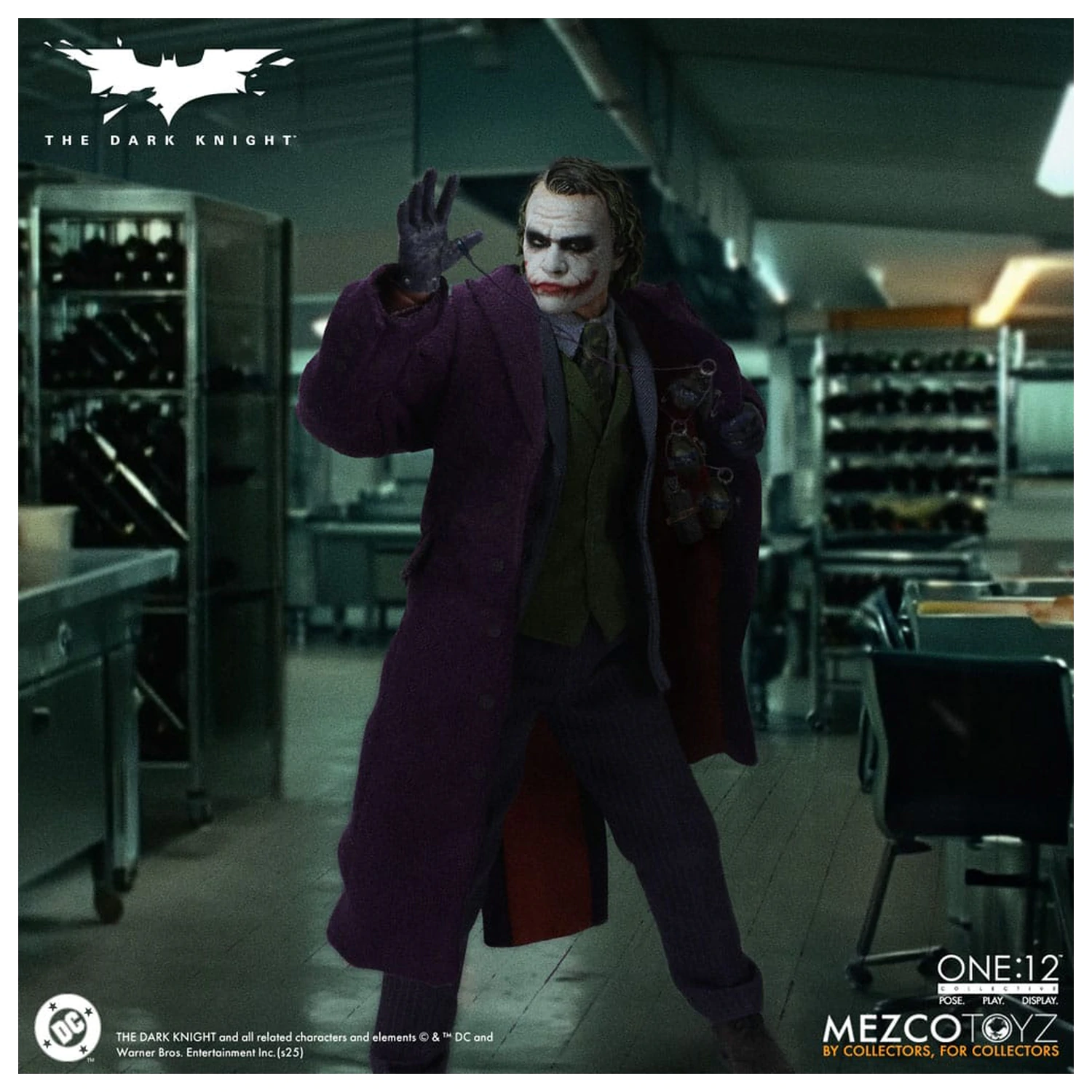 The Dark Knight Action Figure 1/12 Joker 17 cm product photo