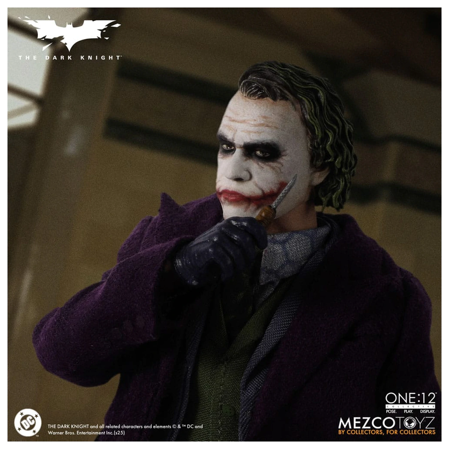 The Dark Knight Action Figure 1/12 Joker 17 cm product photo
