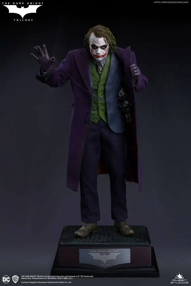 The Dark Knight Statue 1/4 Heath Ledger Joker Regular Edition 52 cm product photo