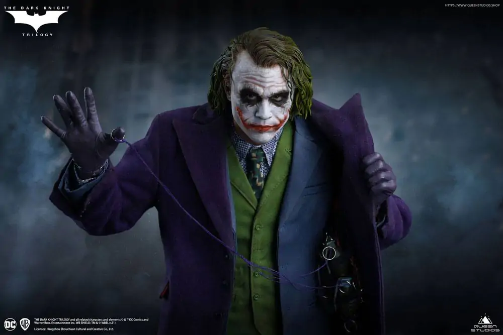 The Dark Knight Statue 1/4 Heath Ledger Joker Regular Edition 52 cm product photo