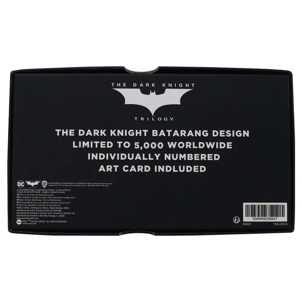 The Dark Knight Replica Batman Batarang Limited Edition 18 cm termékfotó