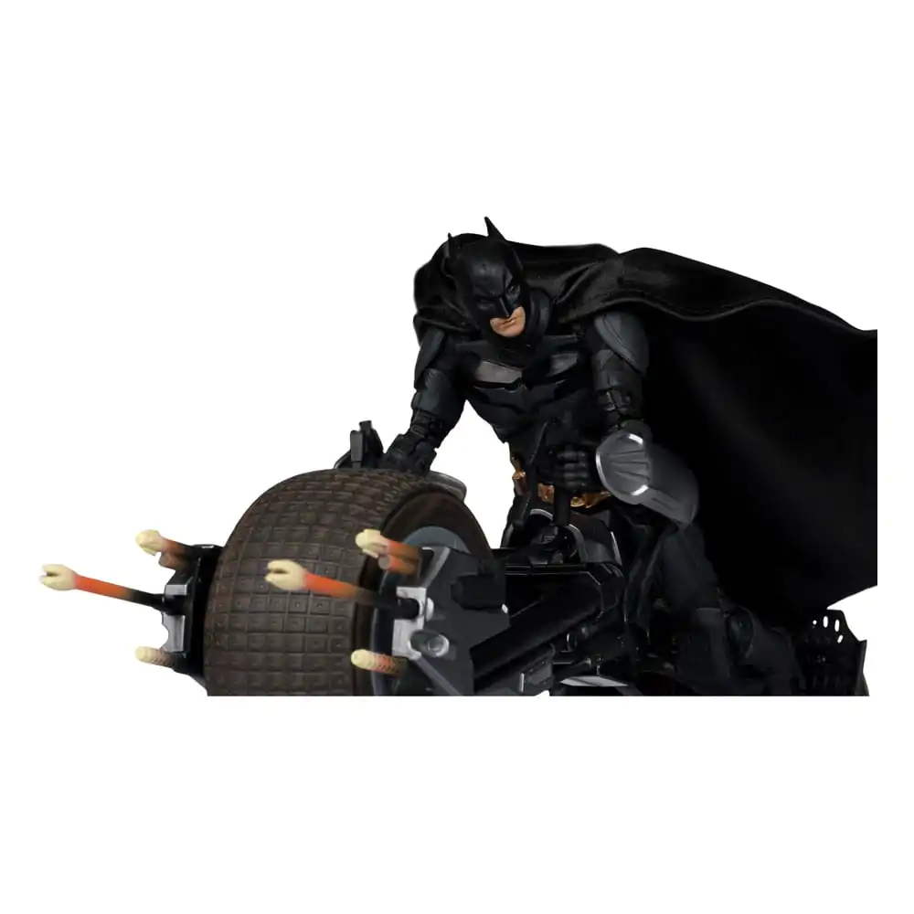 The Dark Knight DC Multiverse Action Figure with Vehicle Batman & The Batpod 18 cm product photo