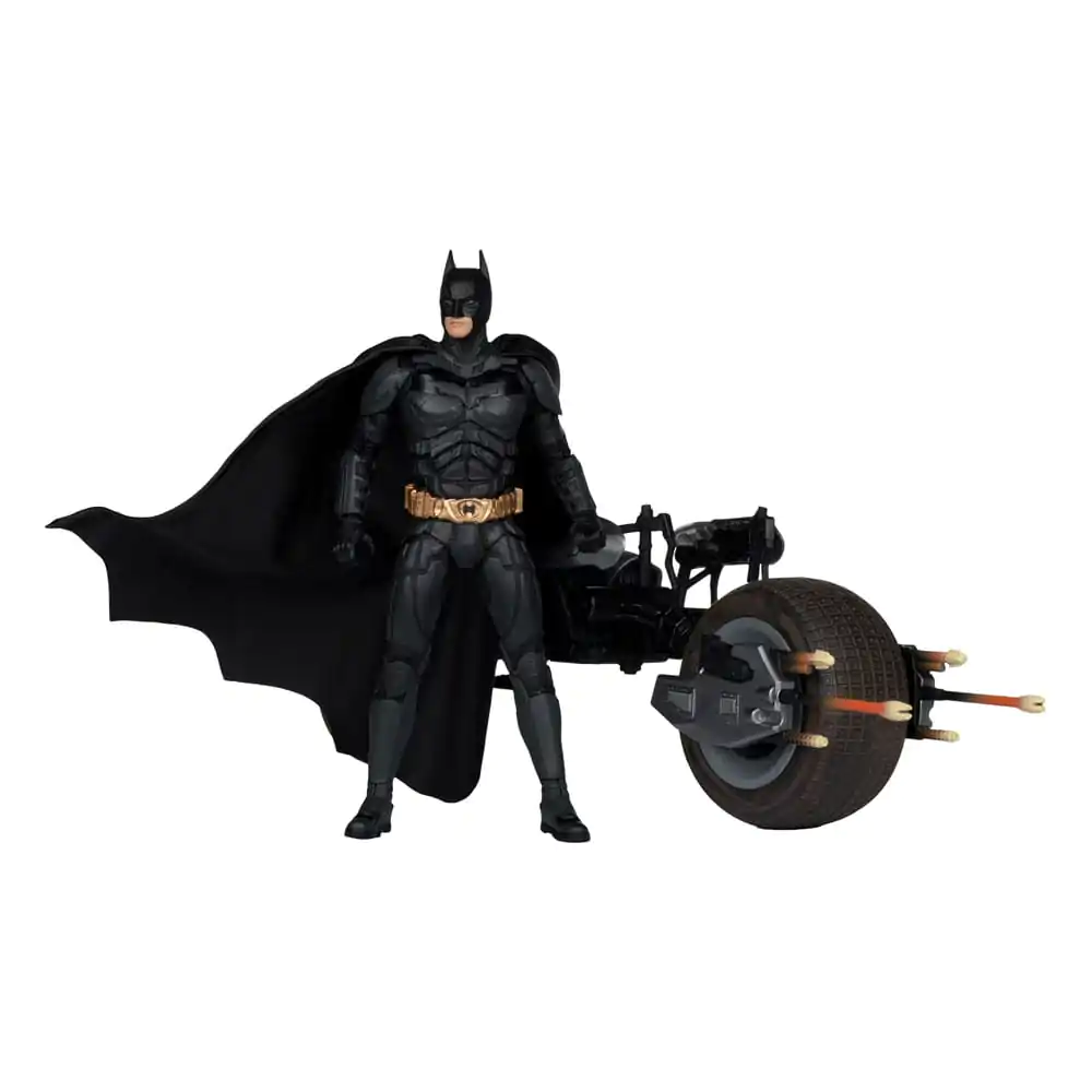 The Dark Knight DC Multiverse Action Figure with Vehicle Batman & The Batpod 18 cm product photo