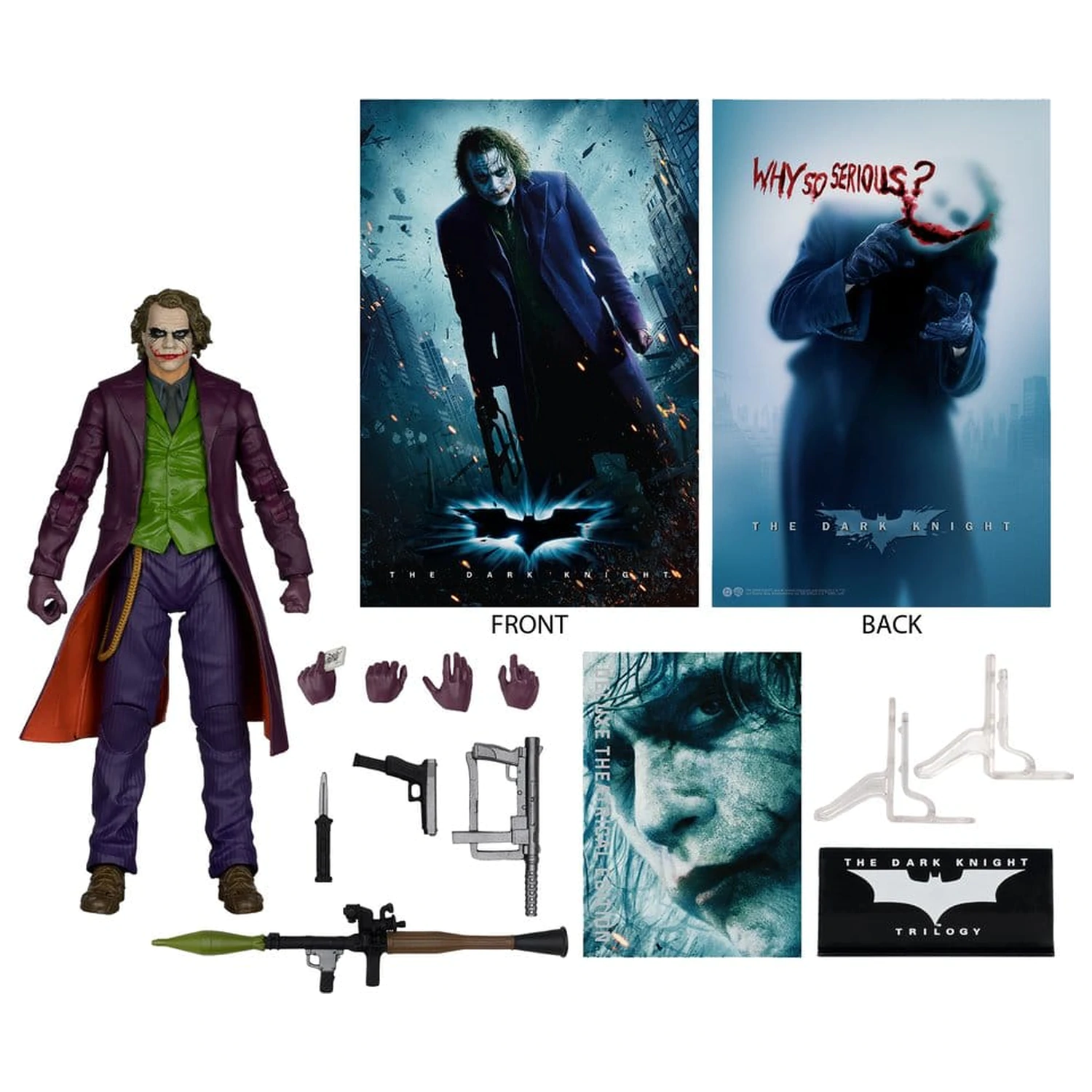 The Dark Knight DC Multiverse Deluxe Theatrical Edition Action Figure Joker 18 cm product photo