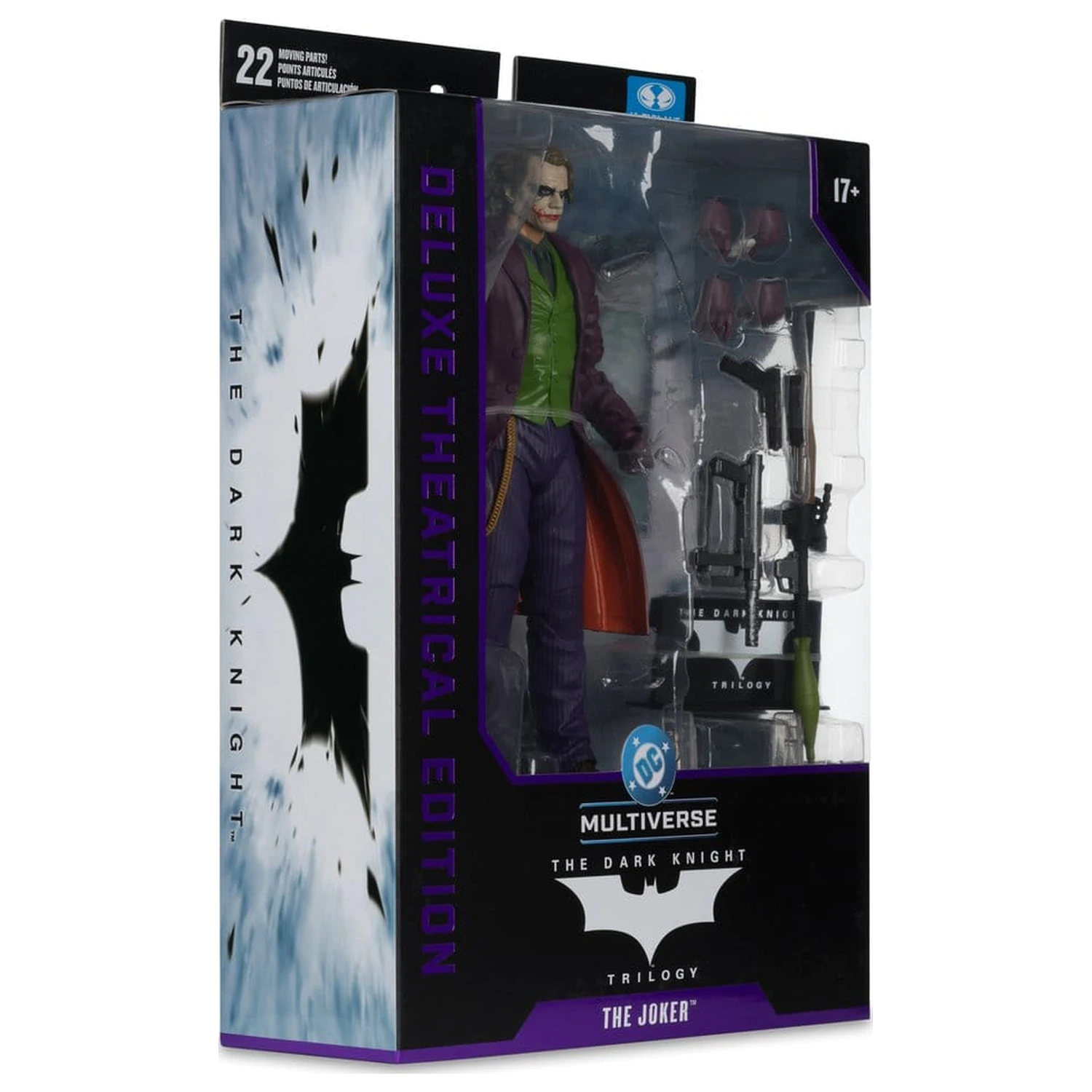 The Dark Knight DC Multiverse Deluxe Theatrical Edition Action Figure Joker 18 cm product photo