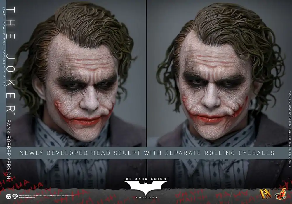 The Dark Knight DX Action Figure 1/6 The Joker (Bank Robber Version) 30 cm product photo
