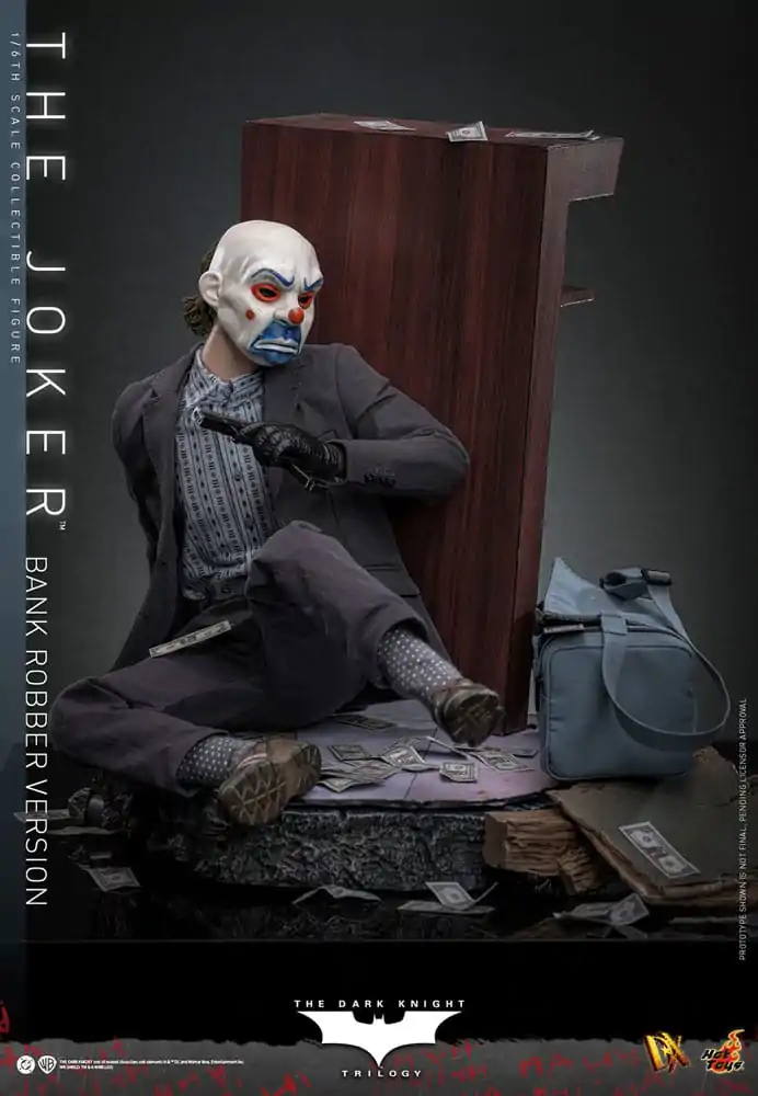 The Dark Knight DX Action Figure 1/6 The Joker (Bank Robber Version) 30 cm product photo