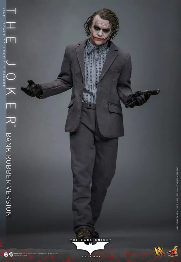 The Dark Knight DX Action Figure 1/6 The Joker (Bank Robber Version) 30 cm product photo