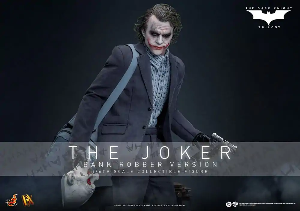The Dark Knight DX Action Figure 1/6 The Joker (Bank Robber Version) 30 cm product photo