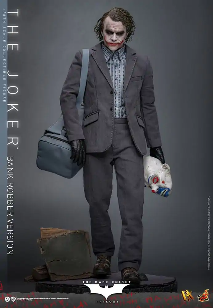 The Dark Knight DX Action Figure 1/6 The Joker (Bank Robber Version) 30 cm product photo