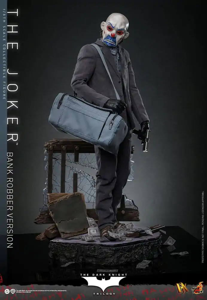 The Dark Knight DX Action Figure 1/6 The Joker (Bank Robber Version) 30 cm product photo