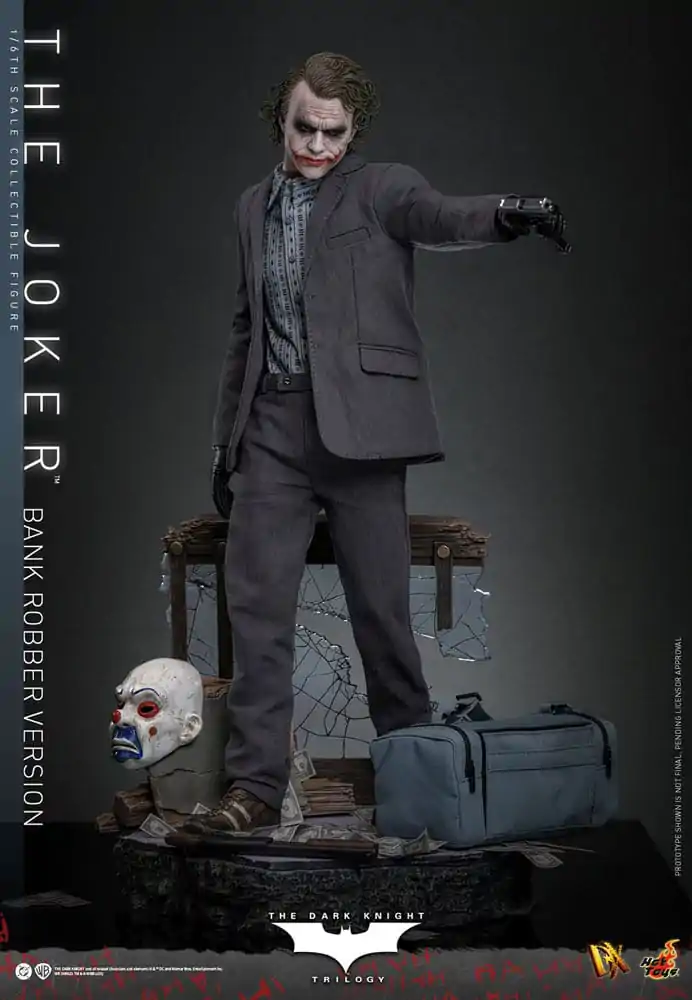 The Dark Knight DX Action Figure 1/6 The Joker (Bank Robber Version) 30 cm product photo