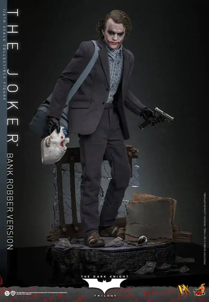 The Dark Knight DX Action Figure 1/6 The Joker (Bank Robber Version) 30 cm product photo