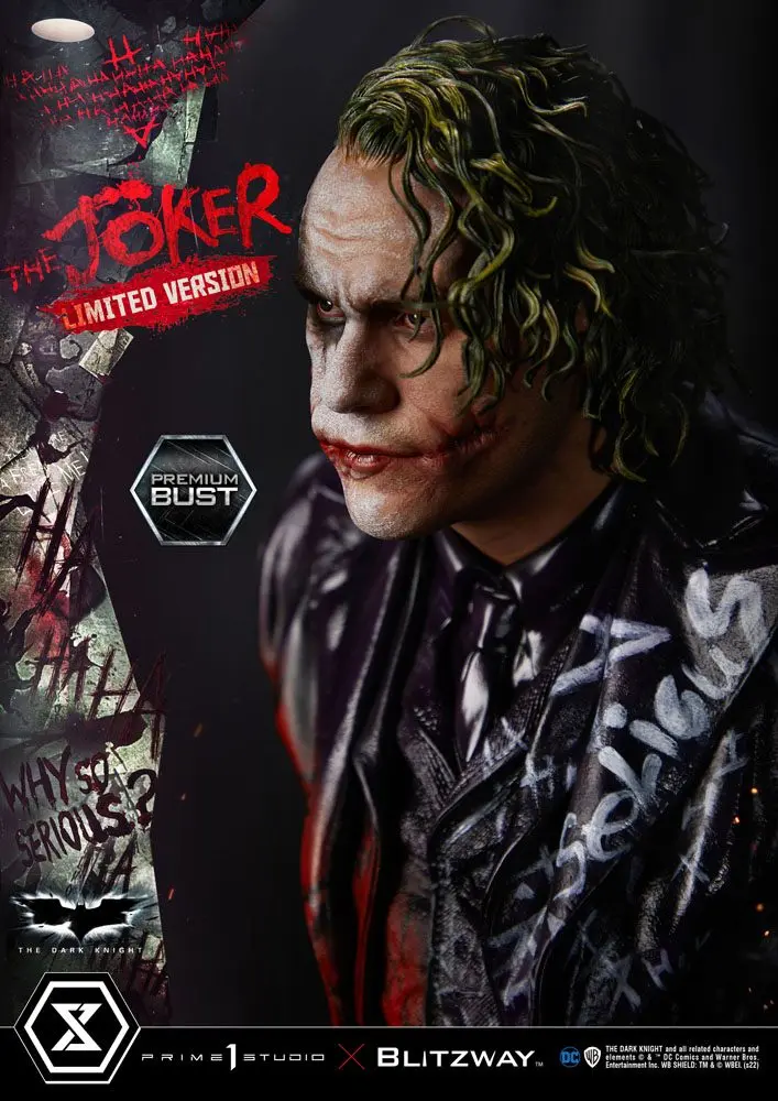 The Dark Knight Premium Bust The Joker Limited Version 26 cm product photo