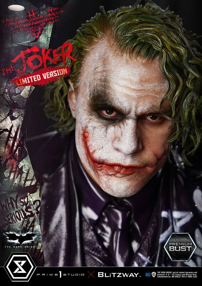 The Dark Knight Premium Bust The Joker Limited Version 26 cm product photo