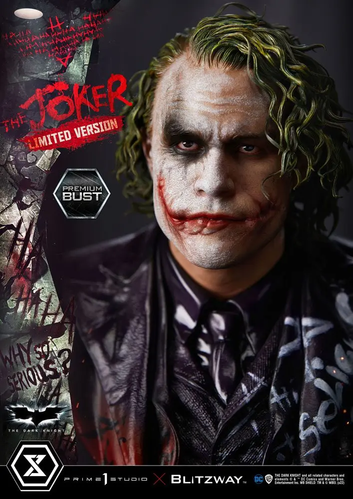The Dark Knight Premium Bust The Joker Limited Version 26 cm product photo