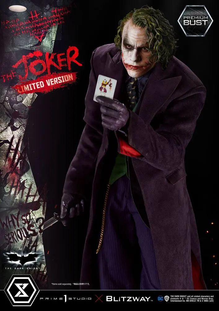 The Dark Knight Premium Bust The Joker Limited Version 26 cm product photo