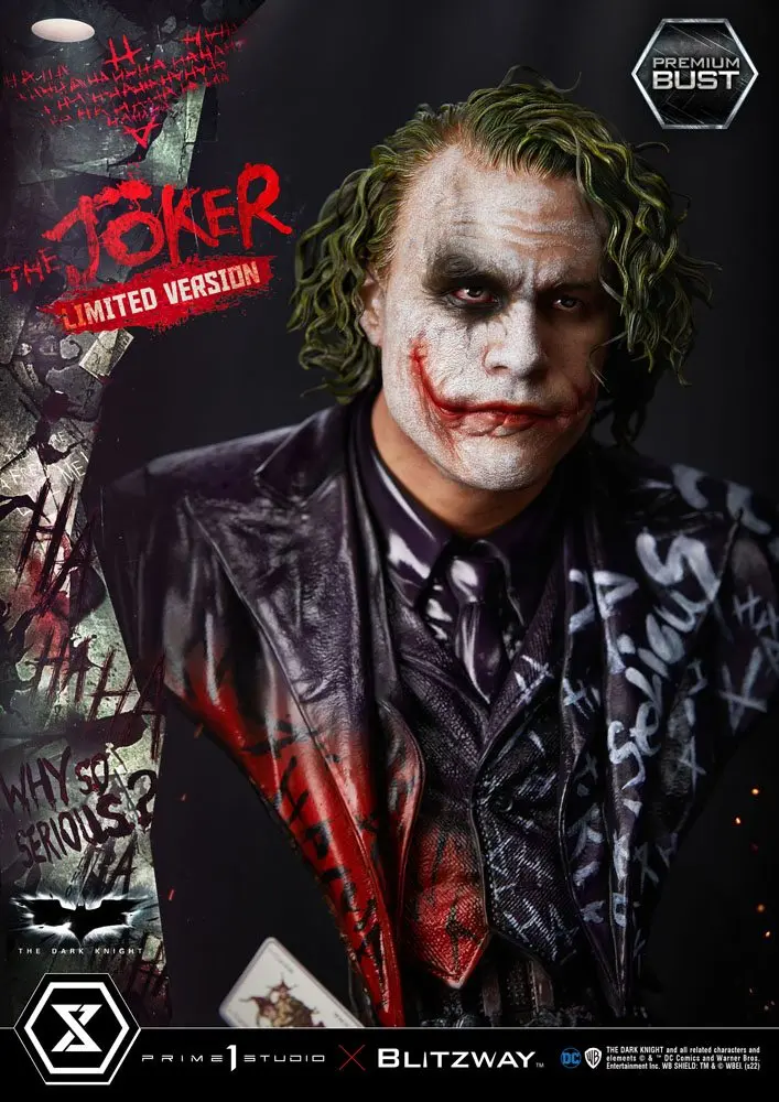 The Dark Knight Premium Bust The Joker Limited Version 26 cm product photo