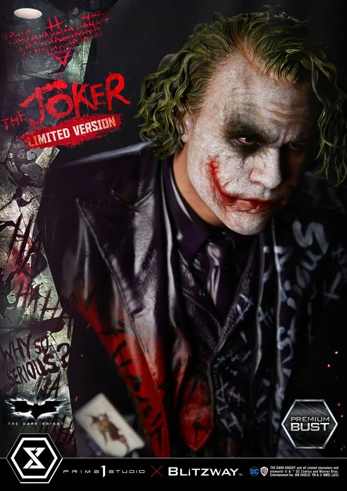 The Dark Knight Premium Bust The Joker Limited Version 26 cm product photo