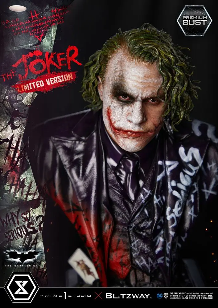 The Dark Knight Premium Bust The Joker Limited Version 26 cm product photo