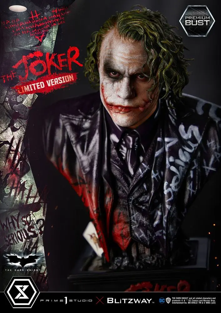The Dark Knight Premium Bust The Joker Limited Version 26 cm product photo