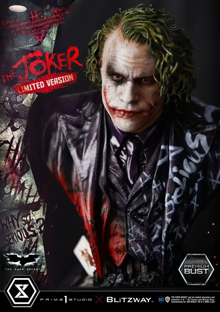 The Dark Knight Premium Bust The Joker Limited Version 26 cm product photo