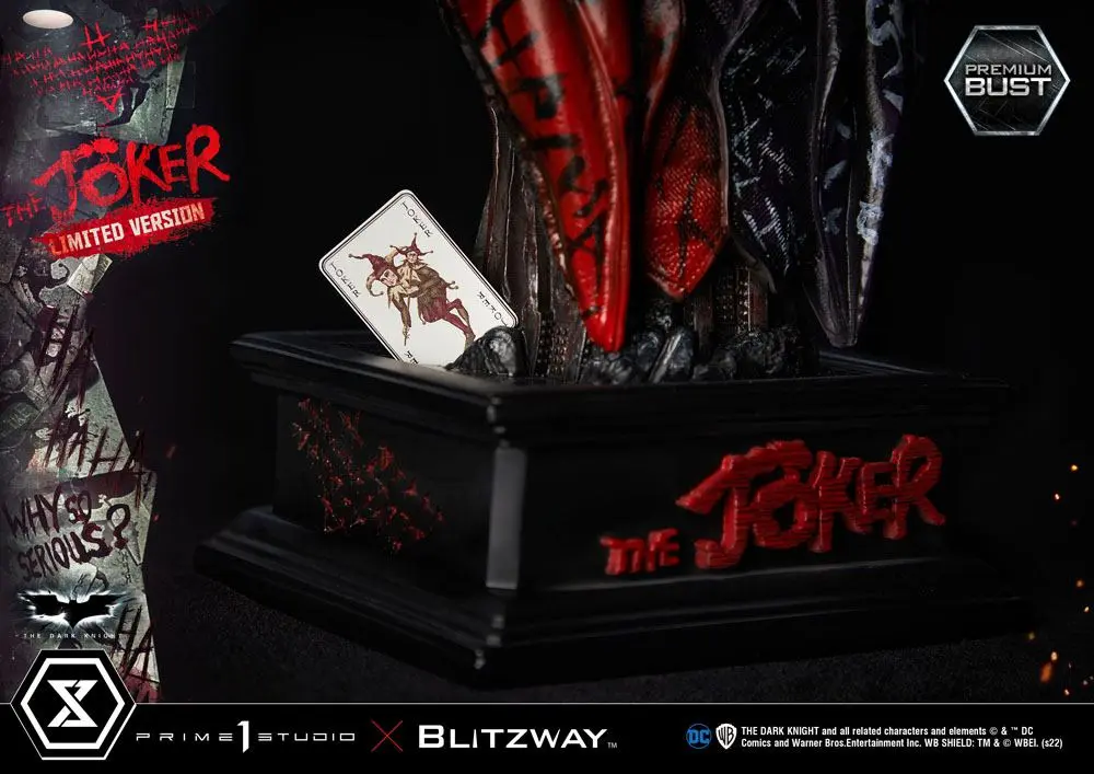 The Dark Knight Premium Bust The Joker Limited Version 26 cm product photo