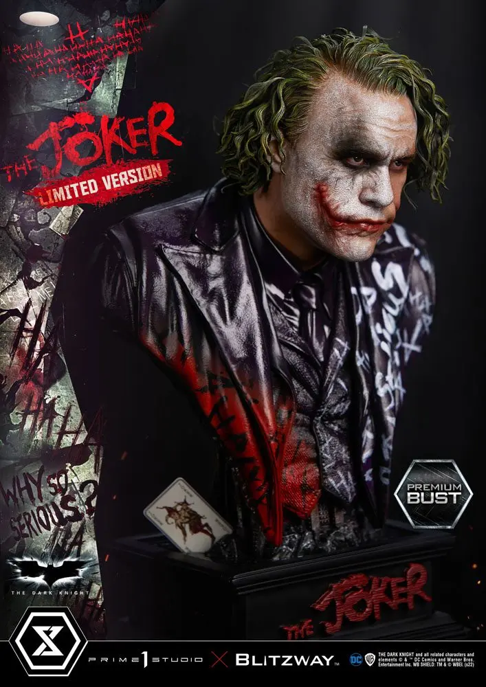 The Dark Knight Premium Bust The Joker Limited Version 26 cm product photo