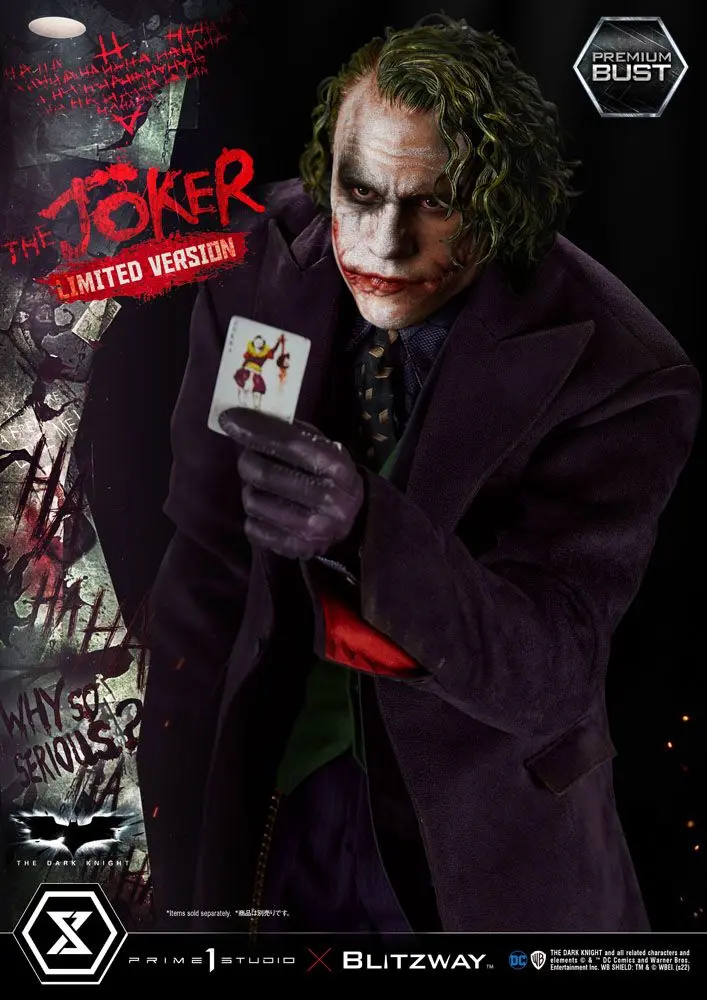 The Dark Knight Premium Bust The Joker Limited Version 26 cm product photo