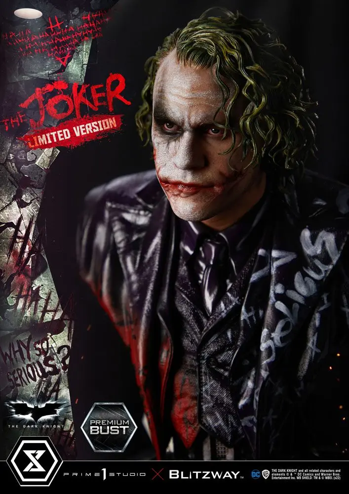 The Dark Knight Premium Bust The Joker Limited Version 26 cm product photo