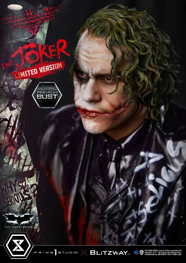 The Dark Knight Premium Bust The Joker Limited Version 26 cm product photo