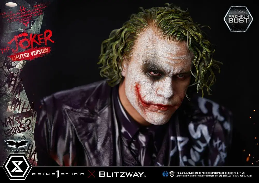 The Dark Knight Premium Bust The Joker Limited Version 26 cm product photo