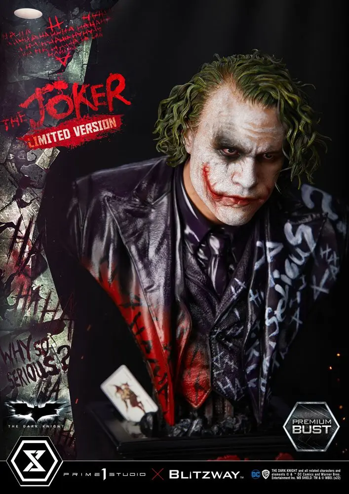 The Dark Knight Premium Bust The Joker Limited Version 26 cm product photo
